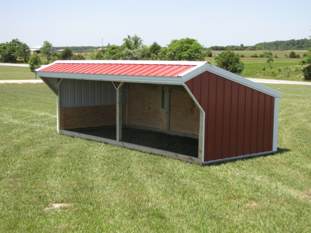 8x18 Deluxe With Colored Metal Option